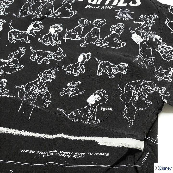 Porter Classic - DISNEY VC/PC ALOHA COLLECTION - ALOHA SHIRT - 101 DALMATIANS - DP-024-3966