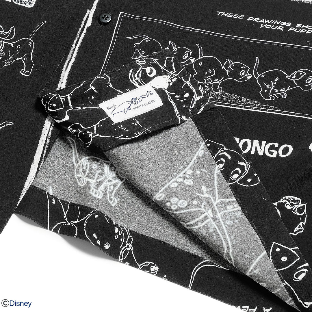 Porter Classic - DISNEY VC/PC ALOHA COLLECTION - ALOHA SHIRT - 101 DALMATIANS - DP-024-3966