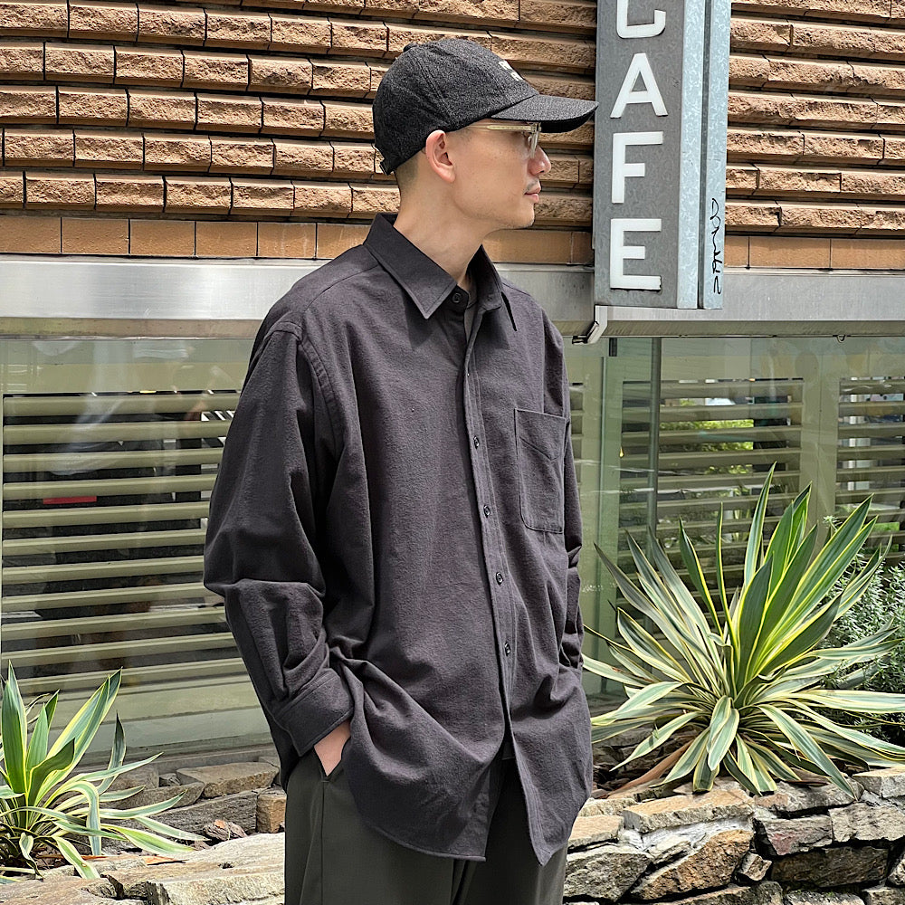 THE DAY - VINTAGE BRUSHED FLANNEL SHIRT - D25MS-01001
