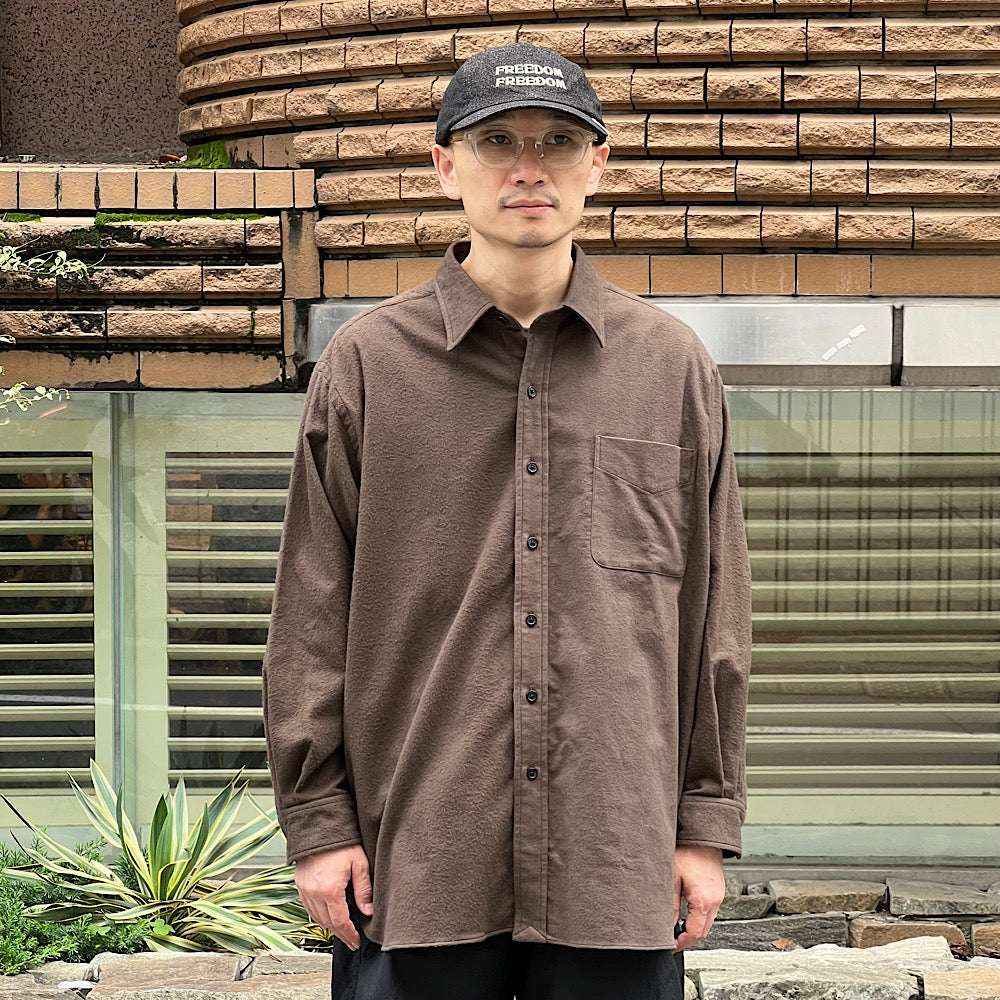 THE DAY - VINTAGE BRUSHED FLANNEL SHIRT - D25MS-01001
