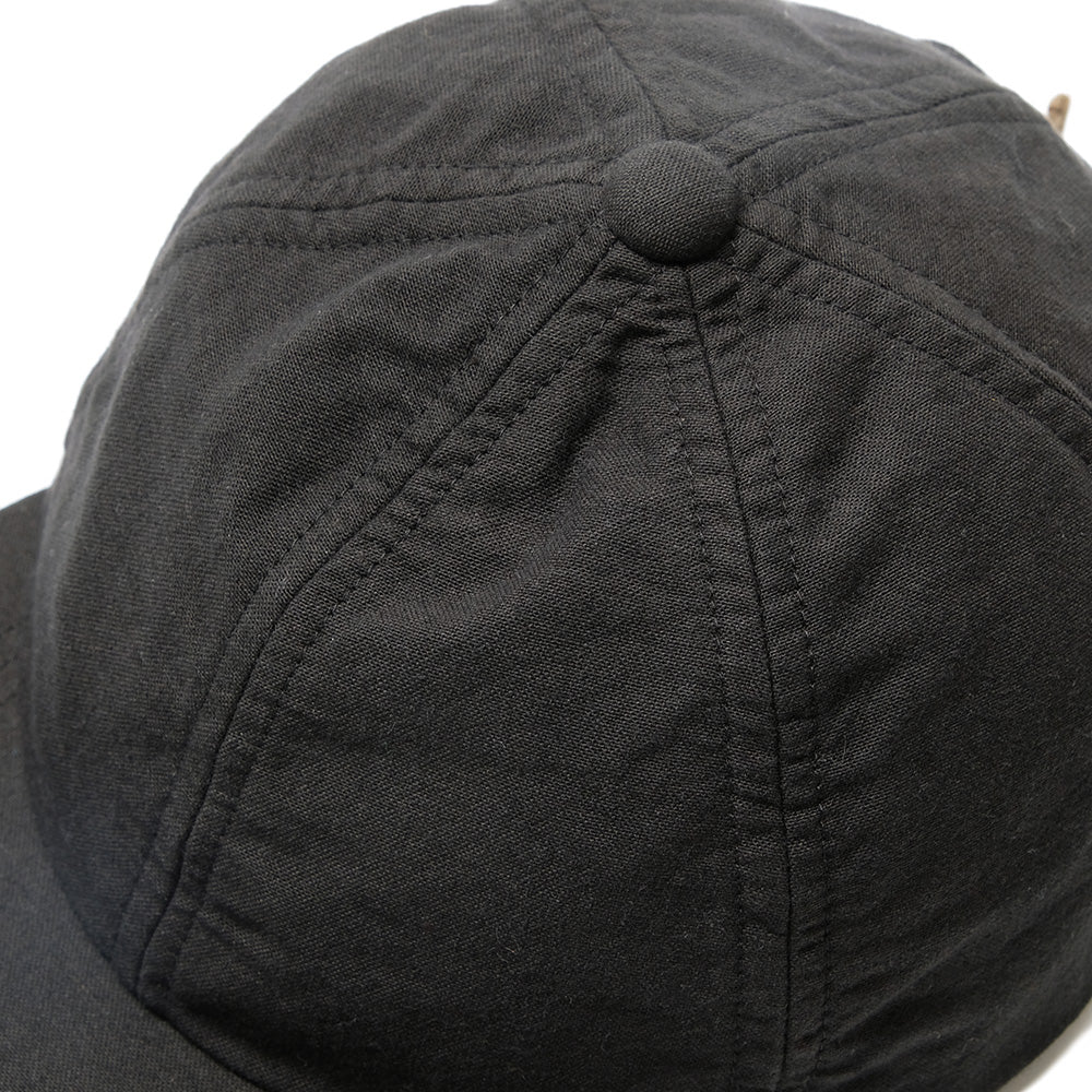 GENERAL THINGS - 6Panel Black Cap - G101-01