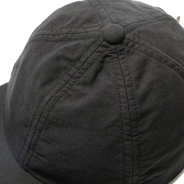 GENERAL THINGS - 6Panel Black Cap - G101-01