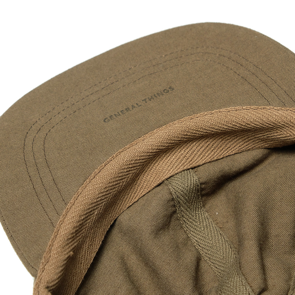 【SUN HOUSE Exclusive】GENERAL THINGS - 6Panel Olive Cap - G101-01-SH