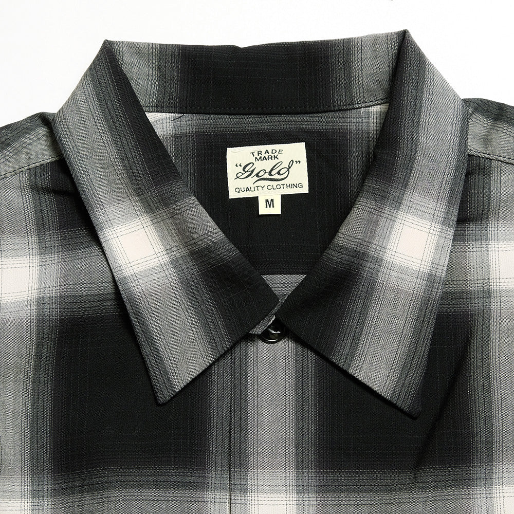 GOLD - Super 140's WOOL TROPICAL OPEN SHIRT - GL29647