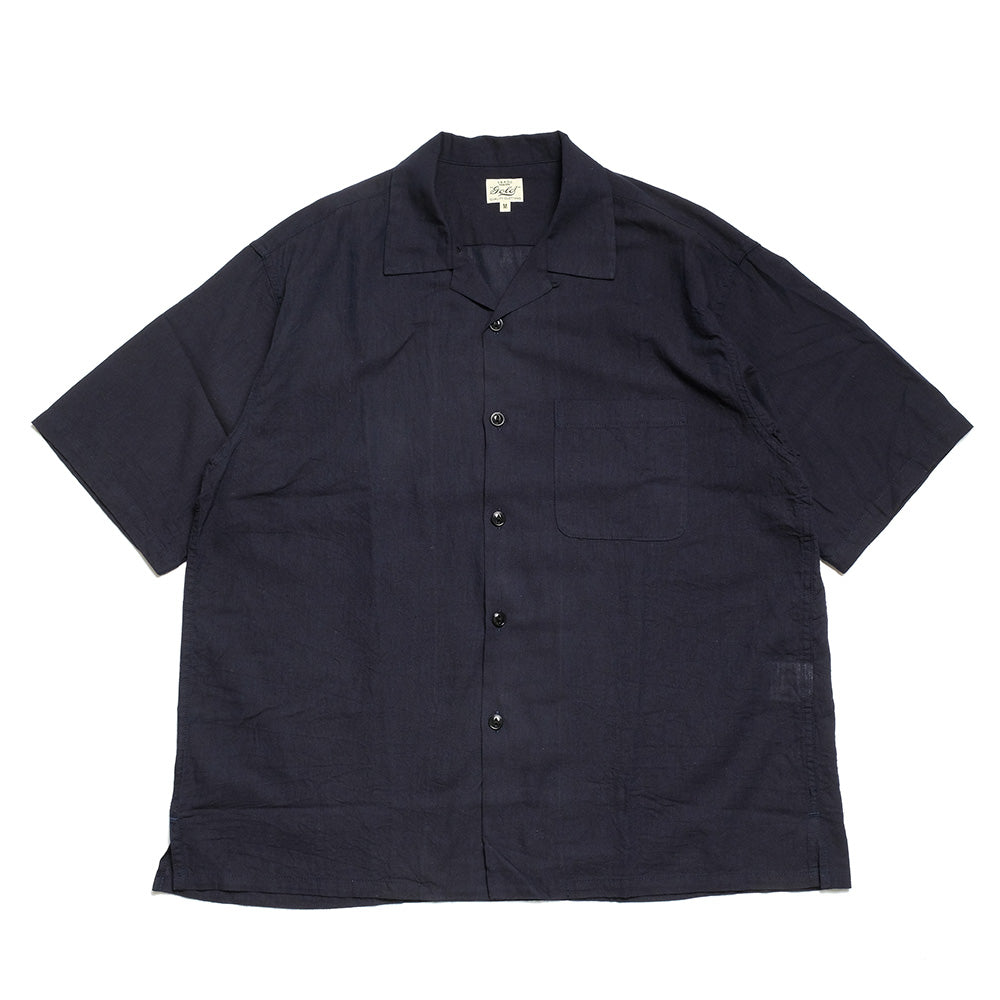 GOLD - VAT DYE CHAMBRAY OPEN SHIRT - GL39438