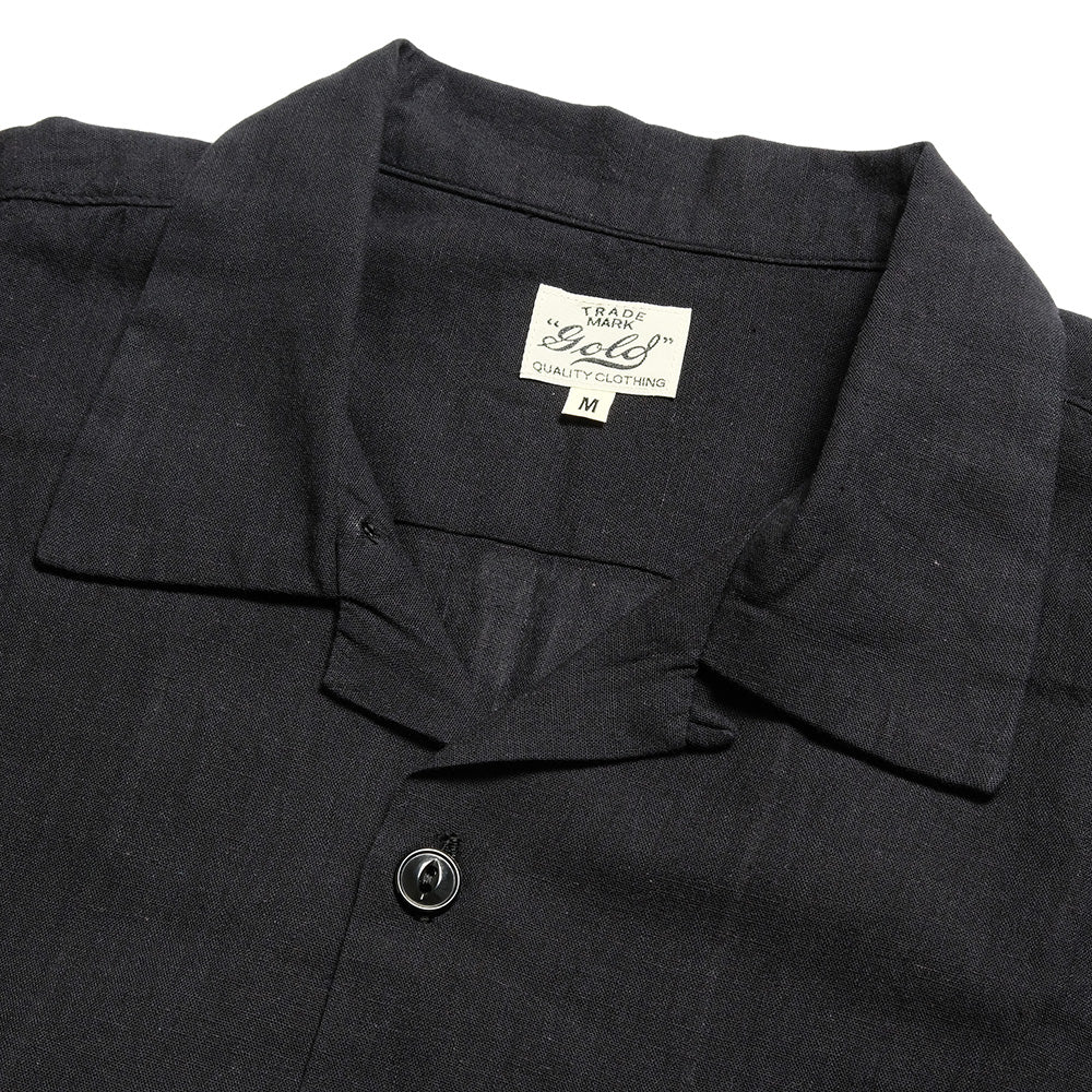 GOLD - VAT DYE CHAMBRAY OPEN SHIRT - GL39438