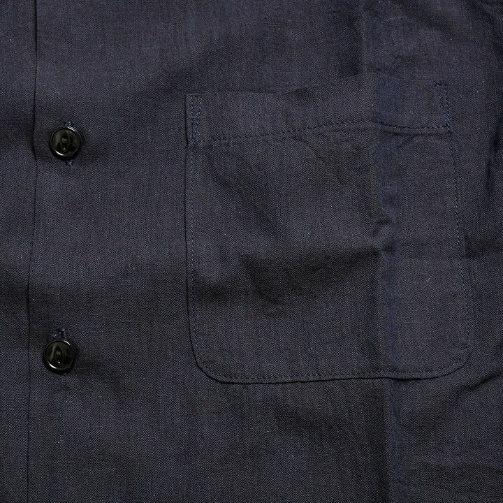 GOLD - VAT DYE CHAMBRAY OPEN SHIRT - GL39438