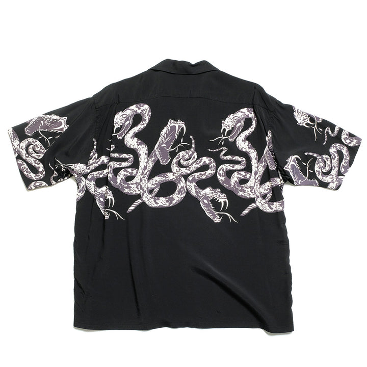 GOLD - MONOTONE RATTLE SNAKE” OPEN SHIRT - GL39440