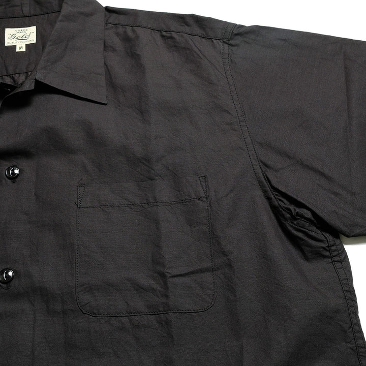 GOLD - COTTON × RAMIE BROAD OPEN SHIRT - GL39539