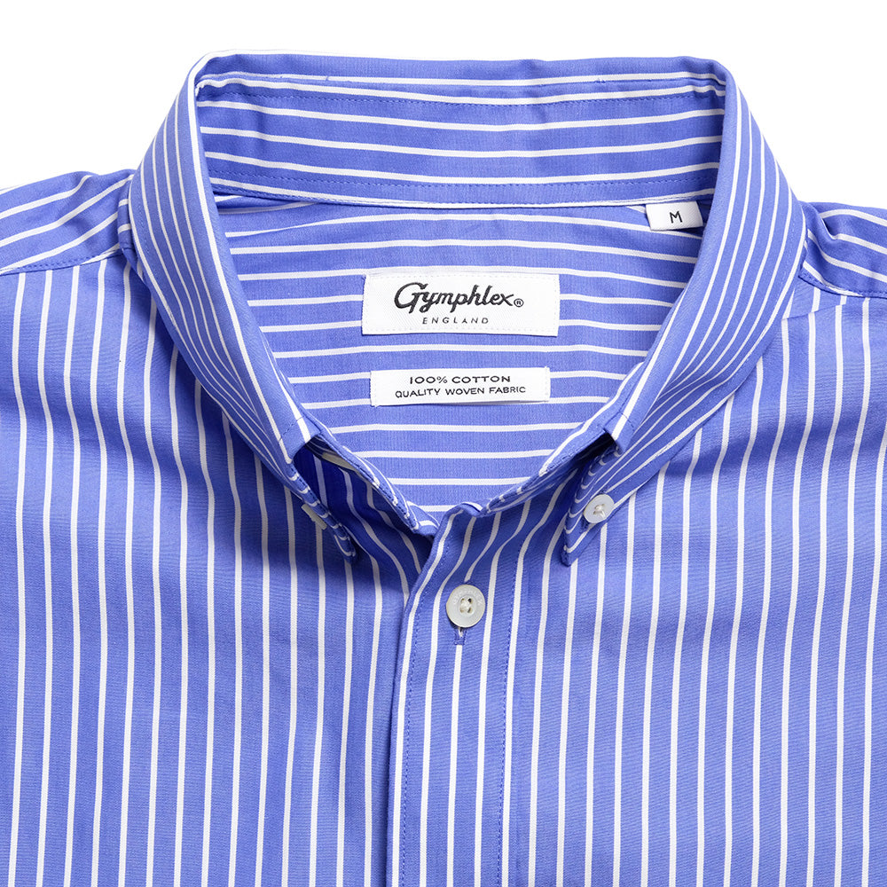 Gymphlex - B.D.Wide Shirt  - Typewriter Stripe - GY-B0201TTS