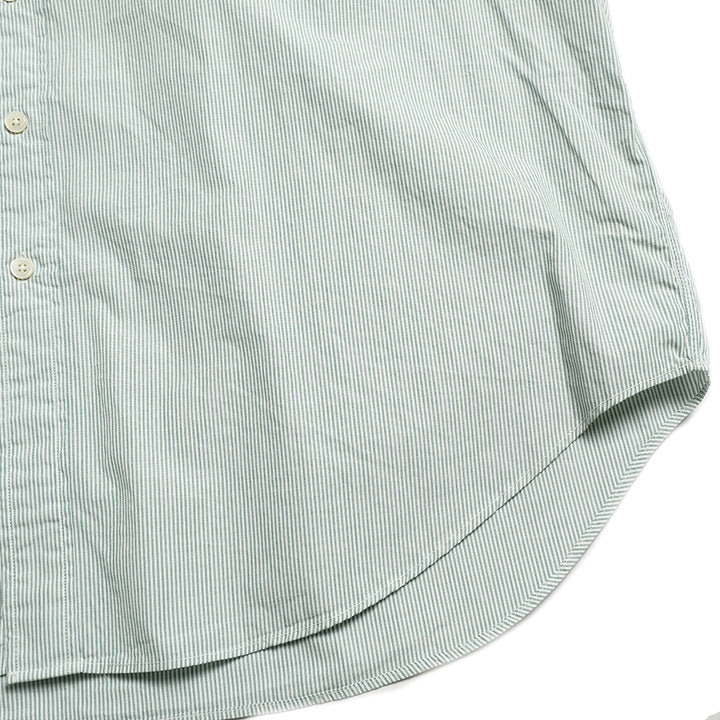Gymphlex - B.D. Stripe Short Sleeve Shirt - GY-B0248PSE - Green