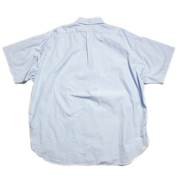 Gymphlex - B.D. Stripe Short Sleeve Shirt - GY-B0248PSE - Sax