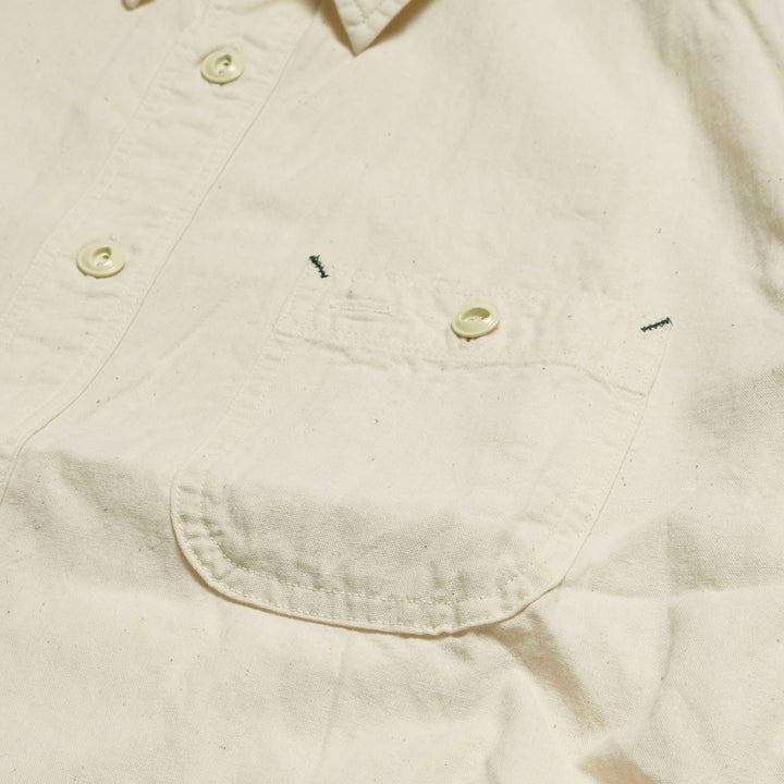 BURGUS PLUS - S/S Chambray Work Shirt - HBP-300CHS