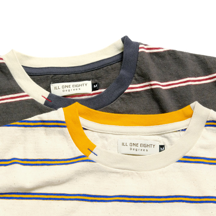 ILL ONE EIGHTY - RETRO BORDER  T-SHIRT - ILL251-22