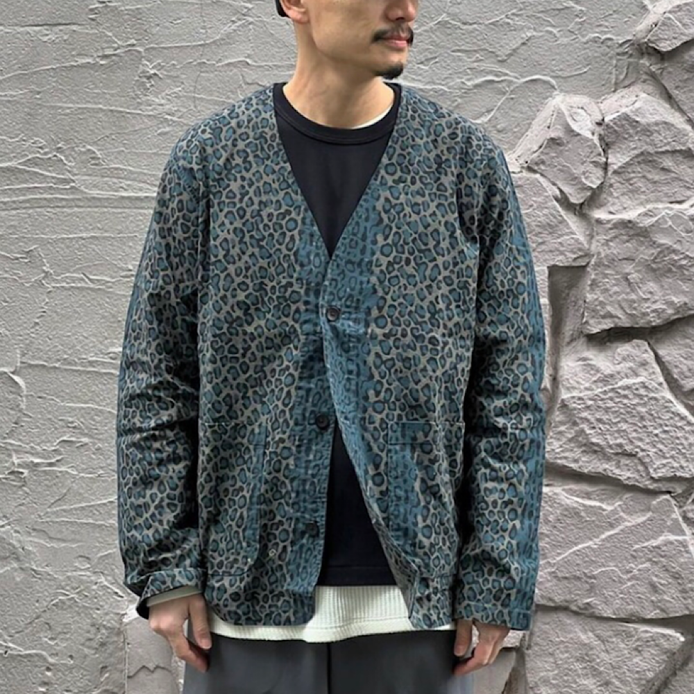 SOUTH2 WEST8 - V-Neck Jacket - Flannel Cloth / Printed - OT580