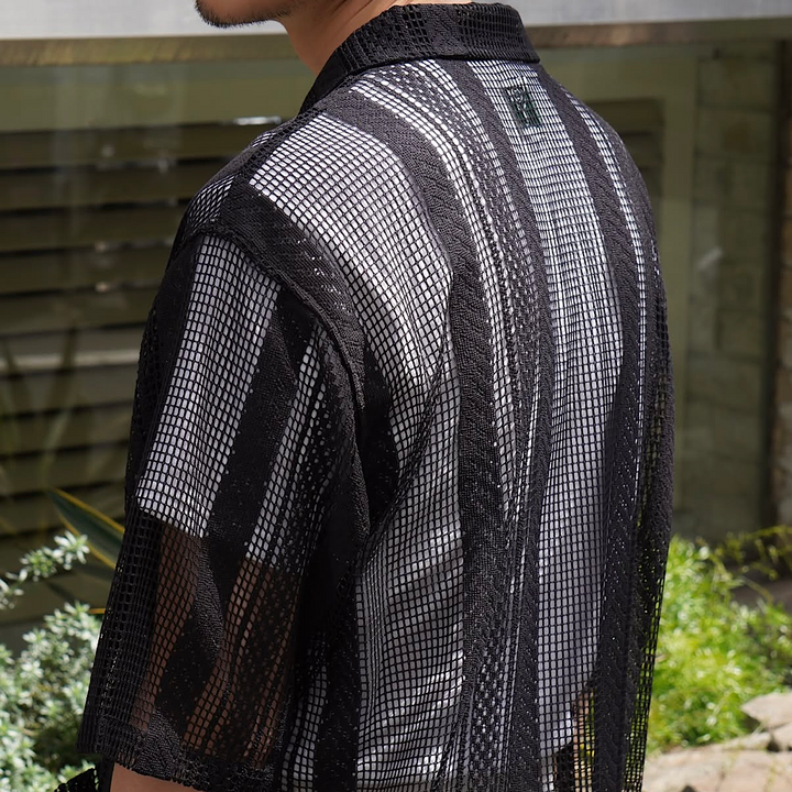 SOUTH2 WEST8 - Cabana Shirt - Poly Lace - QV602