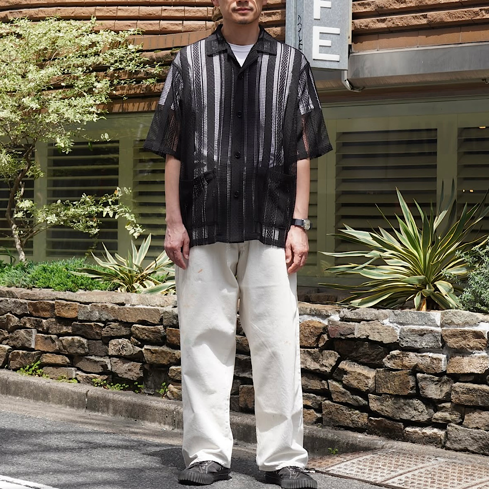 SOUTH2 WEST8 - Cabana Shirt - Poly Lace - QV602