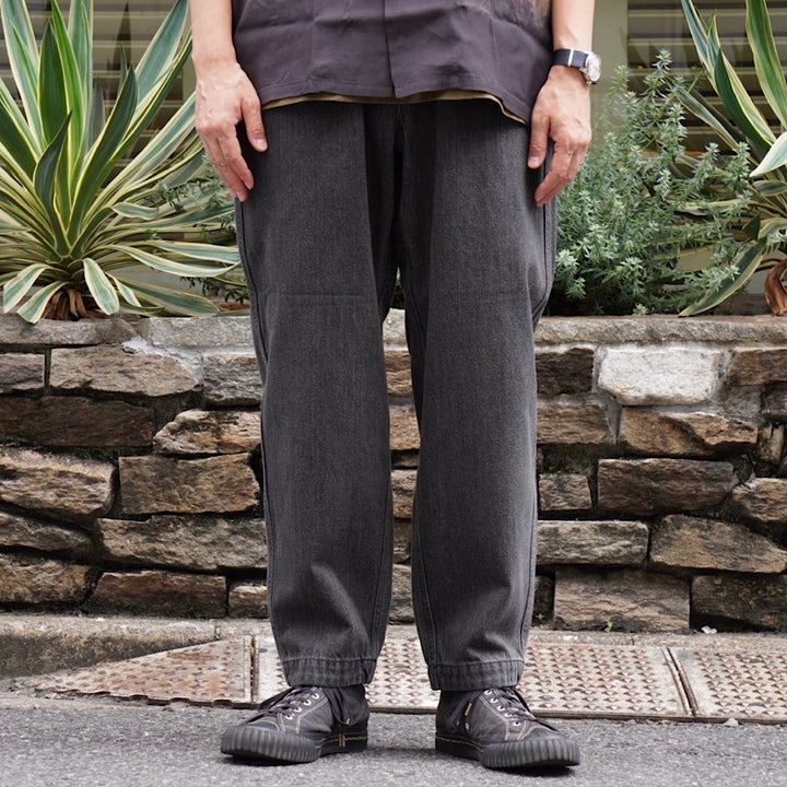 THE NORTH FACE PURPLE LABEL -  Denim Wide Tapered Field  Pants - N25FC069