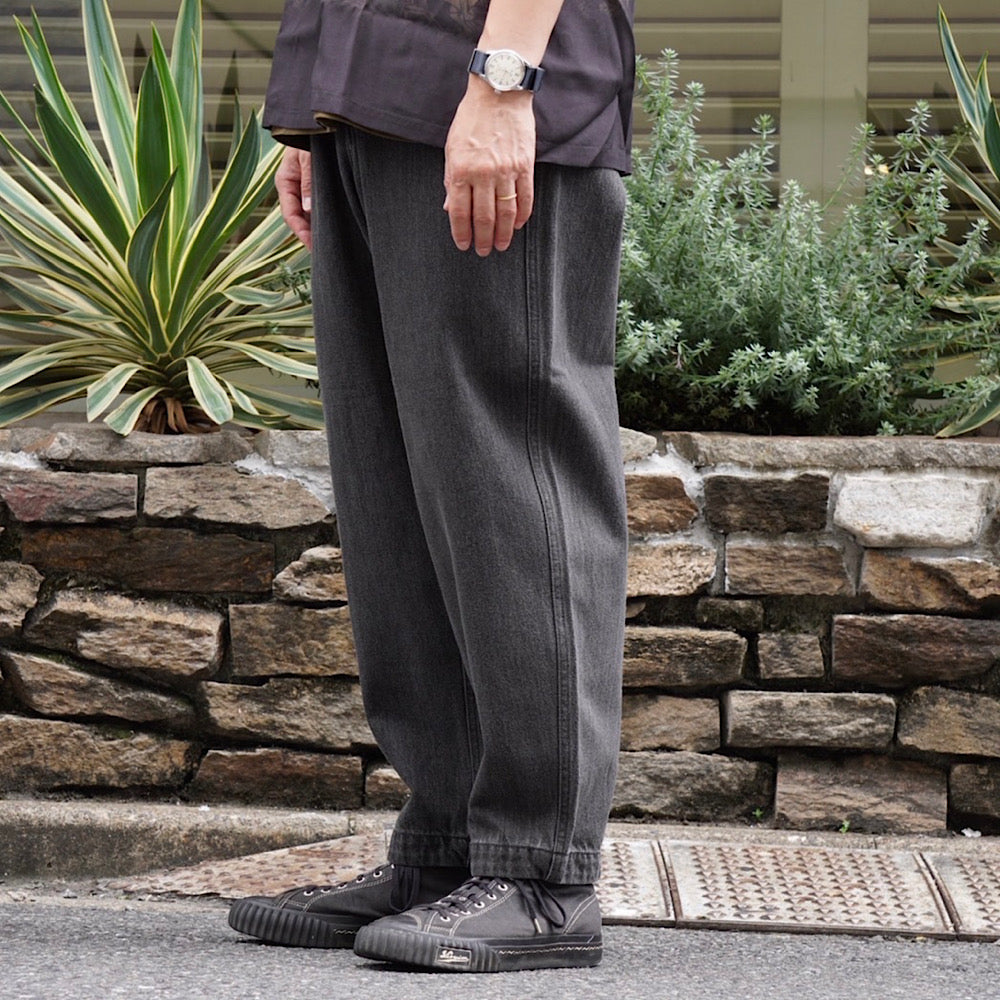 THE NORTH FACE PURPLE LABEL -  Denim Wide Tapered Field  Pants - N25FC069
