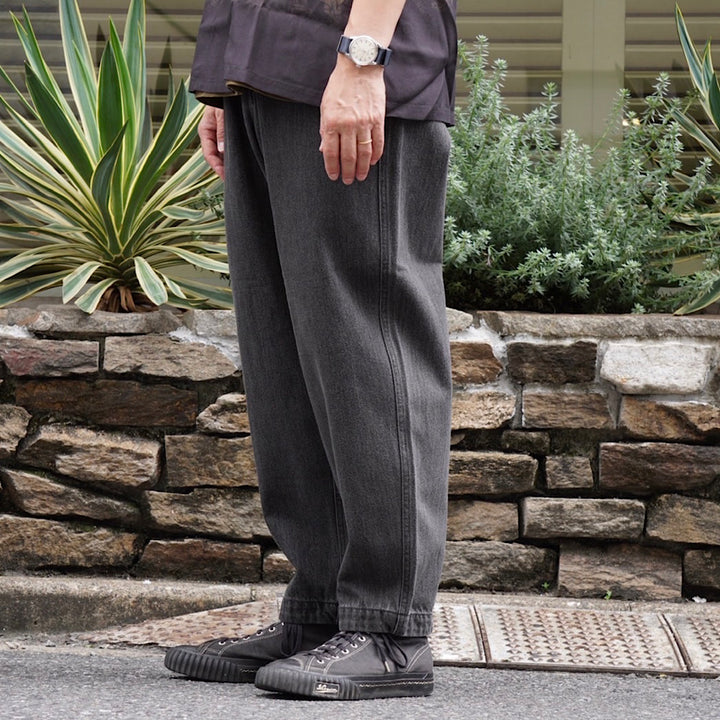 THE NORTH FACE PURPLE LABEL -  Denim Wide Tapered Field  Pants - N25FC069
