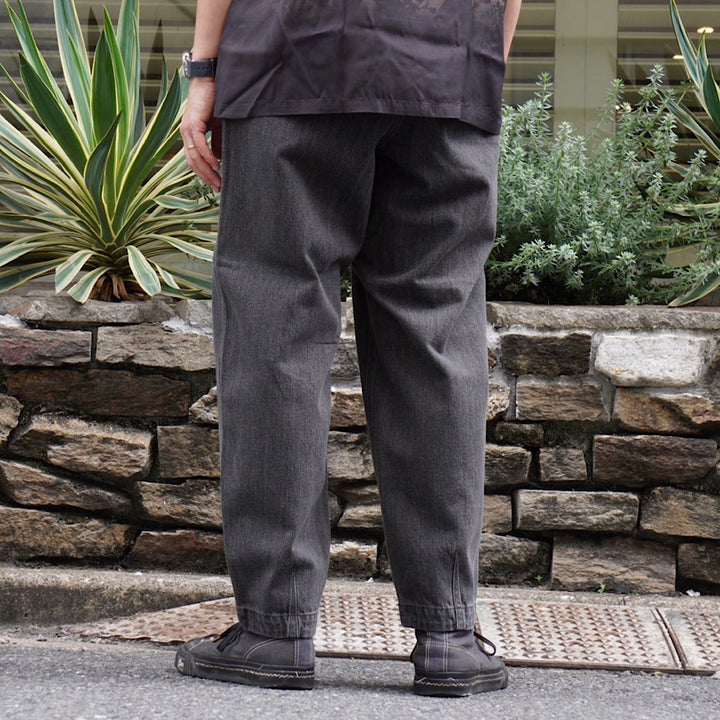 THE NORTH FACE PURPLE LABEL -  Denim Wide Tapered Field  Pants - N25FC069