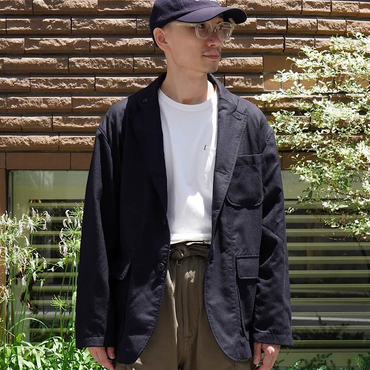 Engineered Garments - Loiter Jacket - High Count Worsted Wool - RV131