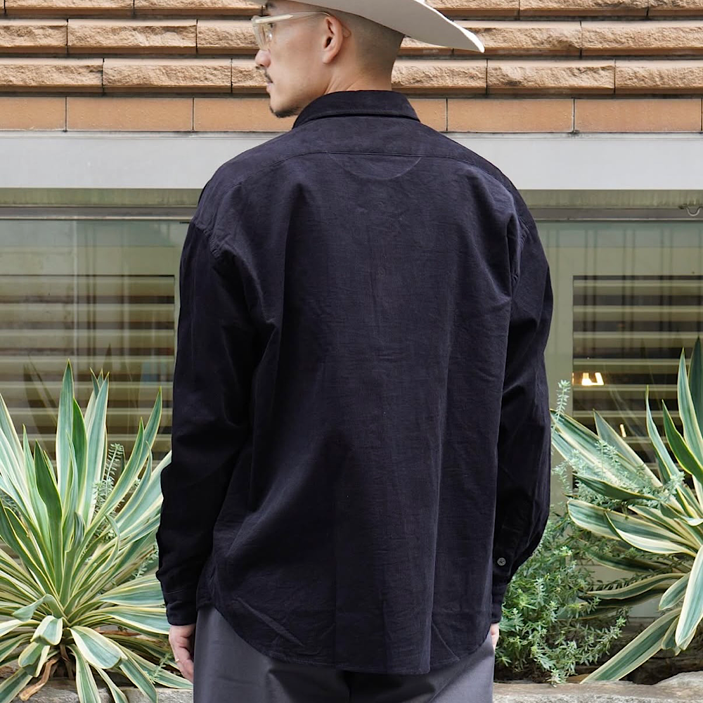 Porter Classic - ROLL UP ORGANIC CORDUROY SHIRT - PC-016-3685