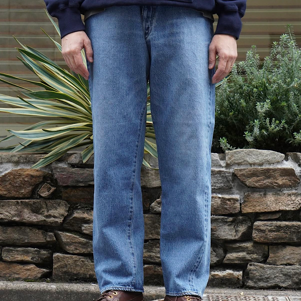 KAPTAIN SUNSHINE - 5P Zipper Front Denim Pants - KSBS109DZ