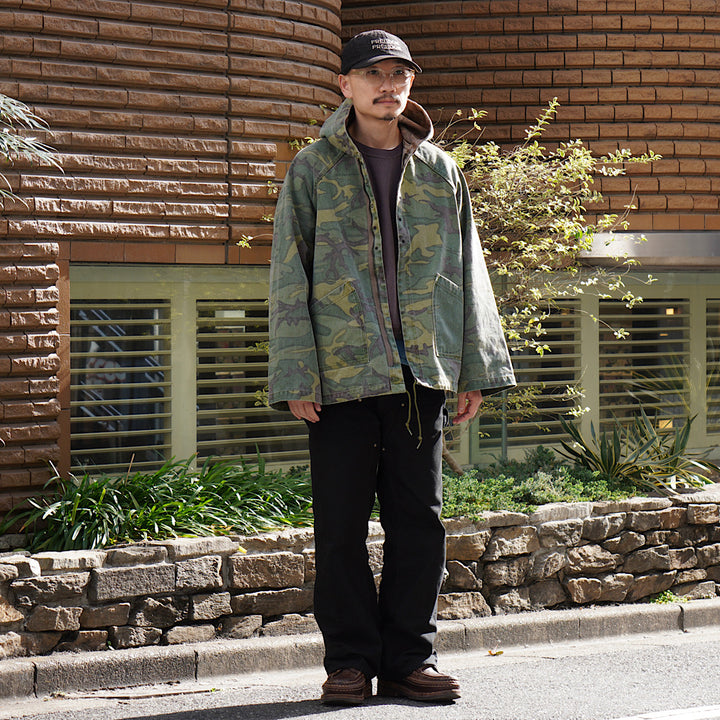 Needles - Reversible Hooded Coat - Camo Twill - SX143