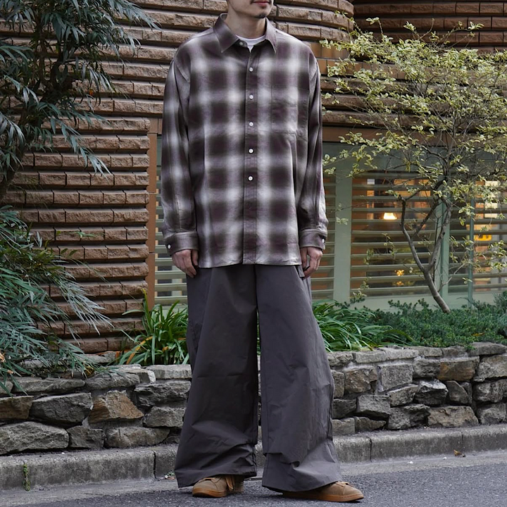 THE DAY - OMBRE PLAID SHIRT - D26SS-01010