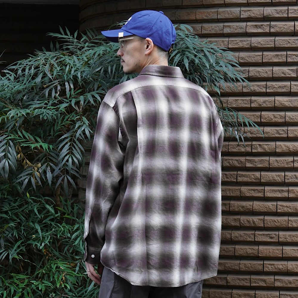 THE DAY - OMBRE PLAID SHIRT - D26SS-01010