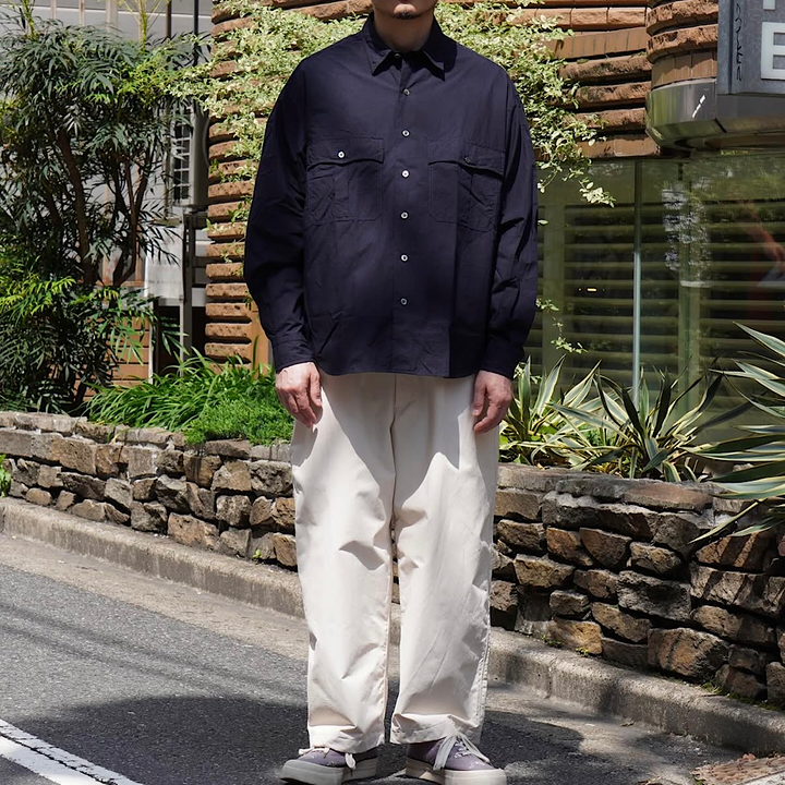 Porter Classic - ROLL UP TRAVELER'S SHIRT - PC-016-3983