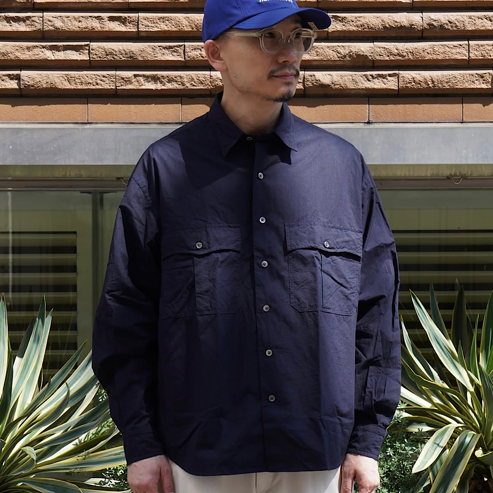 Porter Classic - ROLL UP TRAVELER'S SHIRT - PC-016-3983