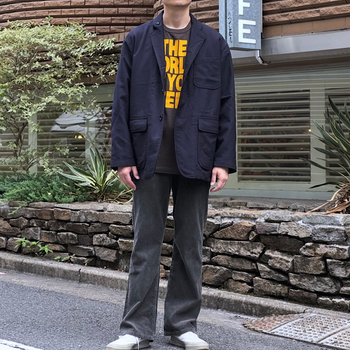 Engineered Garments - Loiter Jacket - Wool Uniform Serge - TX185