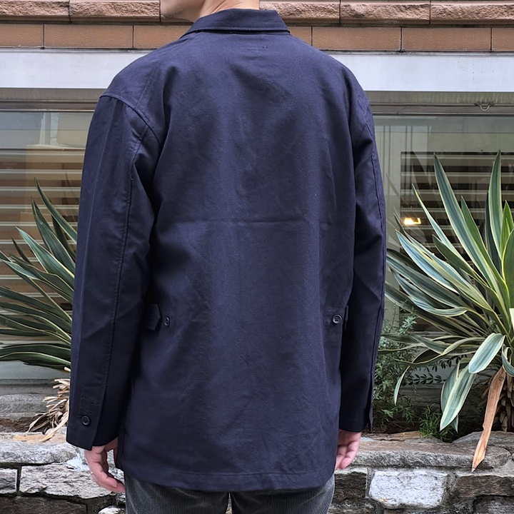 Engineered Garments - Loiter Jacket - Wool Uniform Serge - TX185