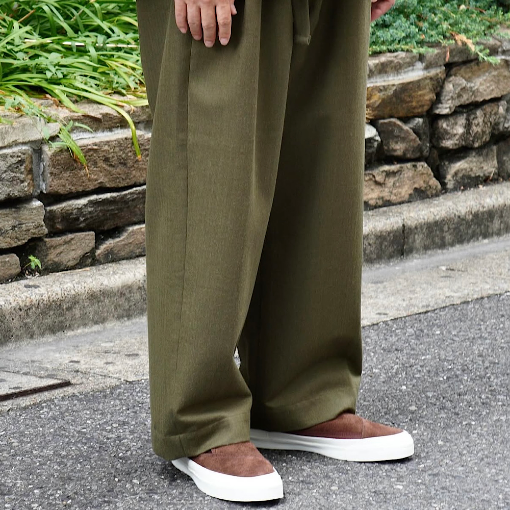 ASAHI - BELTED SLIP- ON SUEDE - Brown - KF20691-1