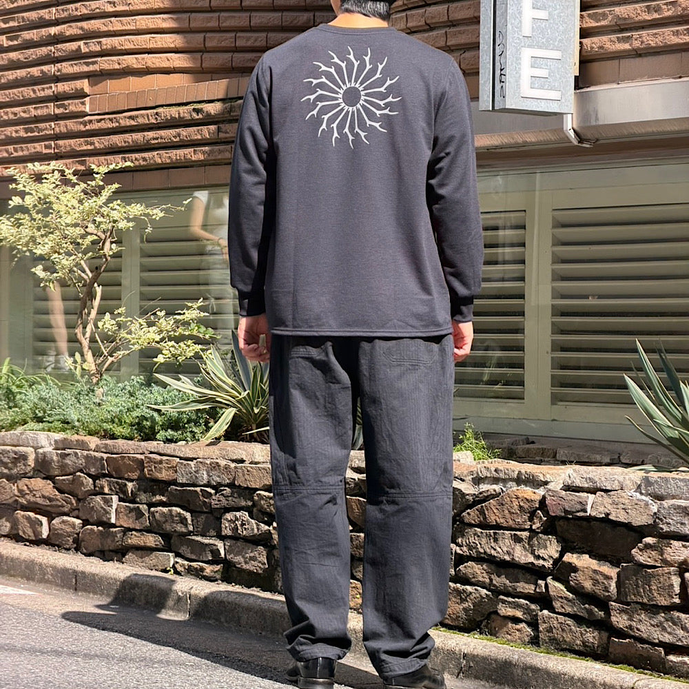South2 West8 - Long Sleeve Round Pocket Tee - Circle Horn - TY857