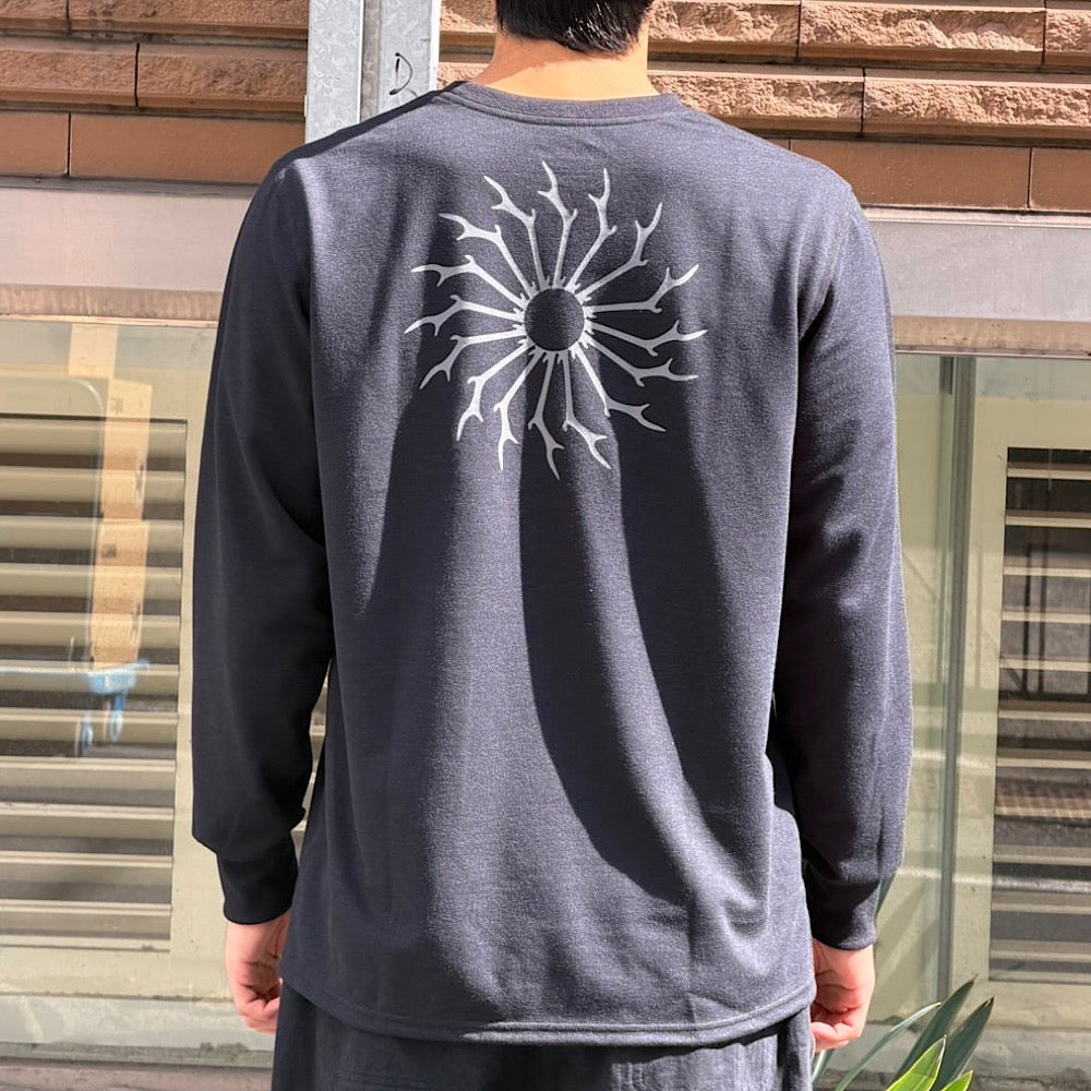South2 West8 - Long Sleeve Round Pocket Tee - Circle Horn - TY857