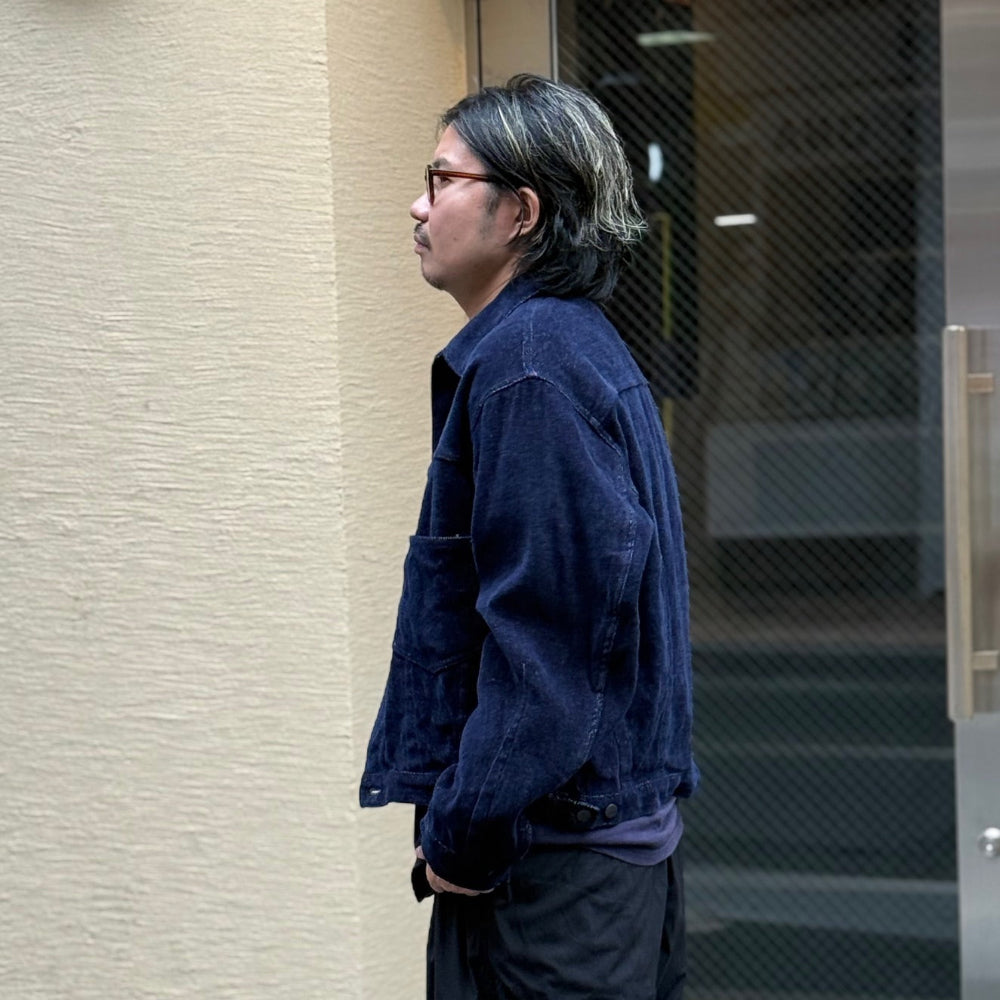 Needles - Darts Bottom Jean Jacket - Washi Chenille - RW224