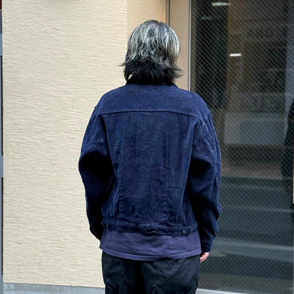 Needles - Darts Bottom Jean Jacket - Washi Chenille - RW224