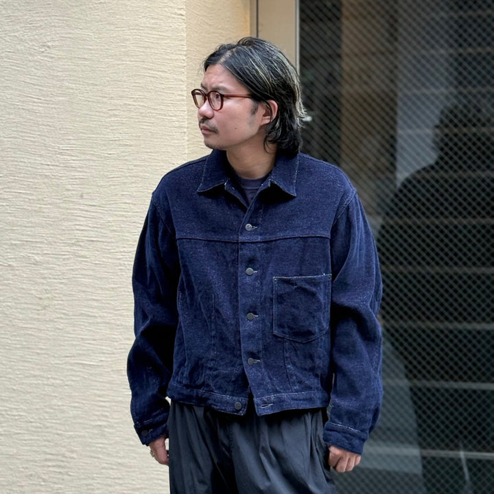 Needles - Darts Bottom Jean Jacket - Washi Chenille - RW224