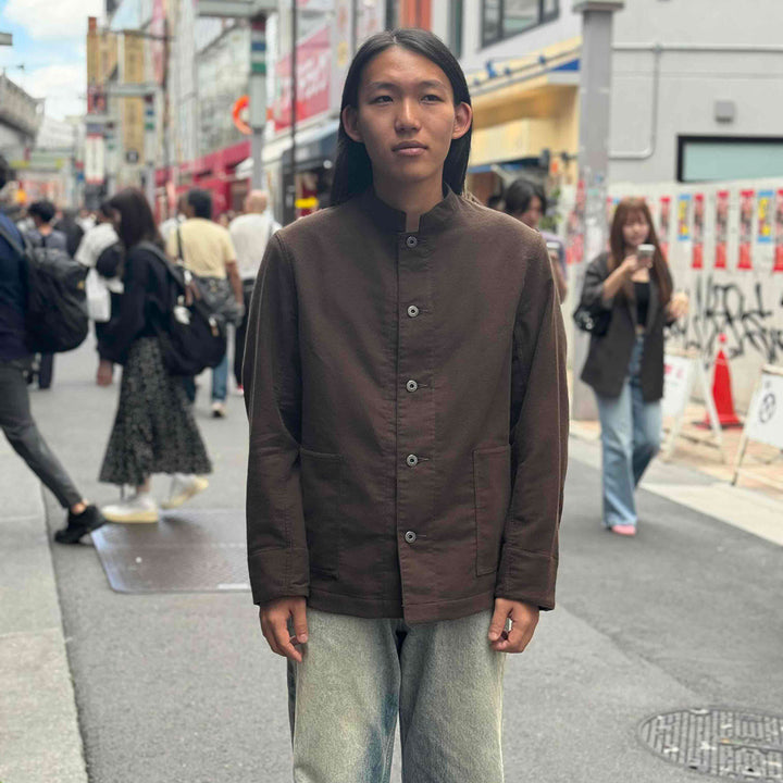T.T - LOT.307 - STAND COLLAR JACKET - TT26AW307
