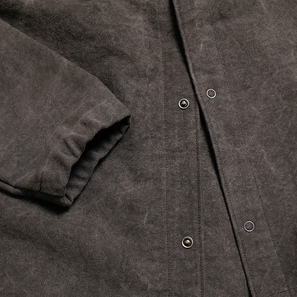 Jackman - Sumi(charcoal-dyed) Coach Shirt - JM8575
