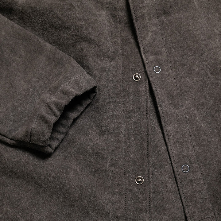 Jackman - Sumi(charcoal-dyed) Coach Shirt - JM8575