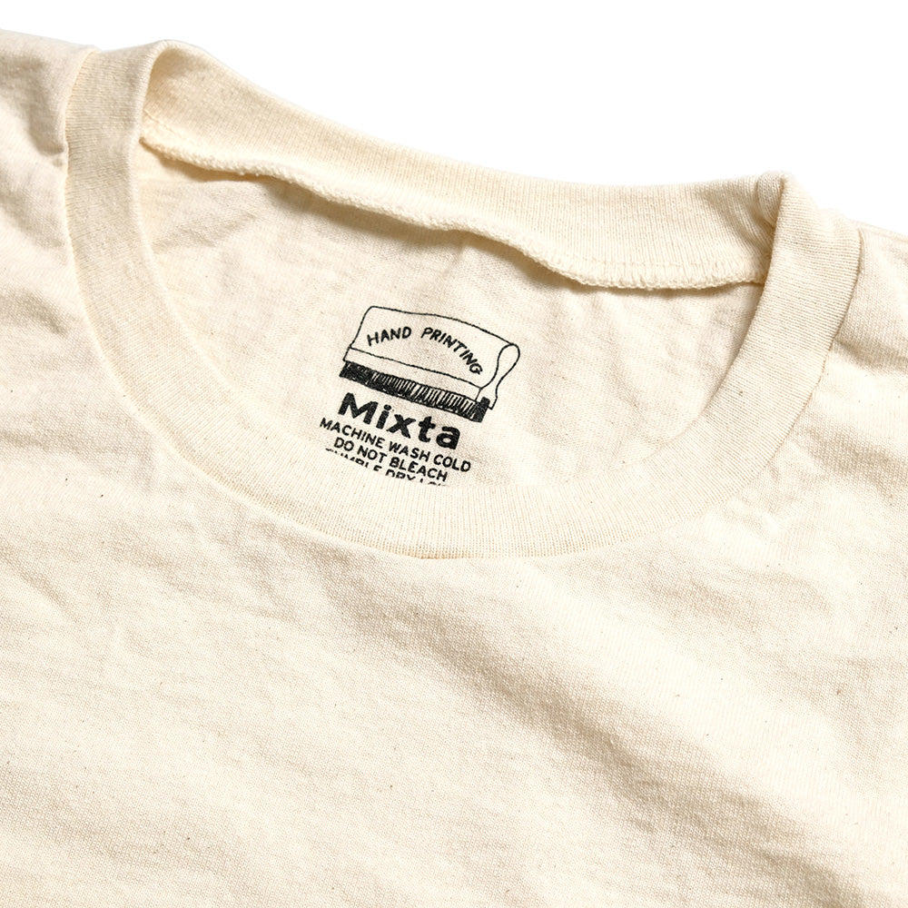 Mixta - CREW NECK PRINT T-shirt - GOOD THING - MXT1010004