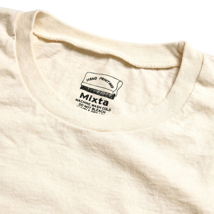 Mixta - CREW NECK PRINT T-shirt - GOOD THING - MXT1010004