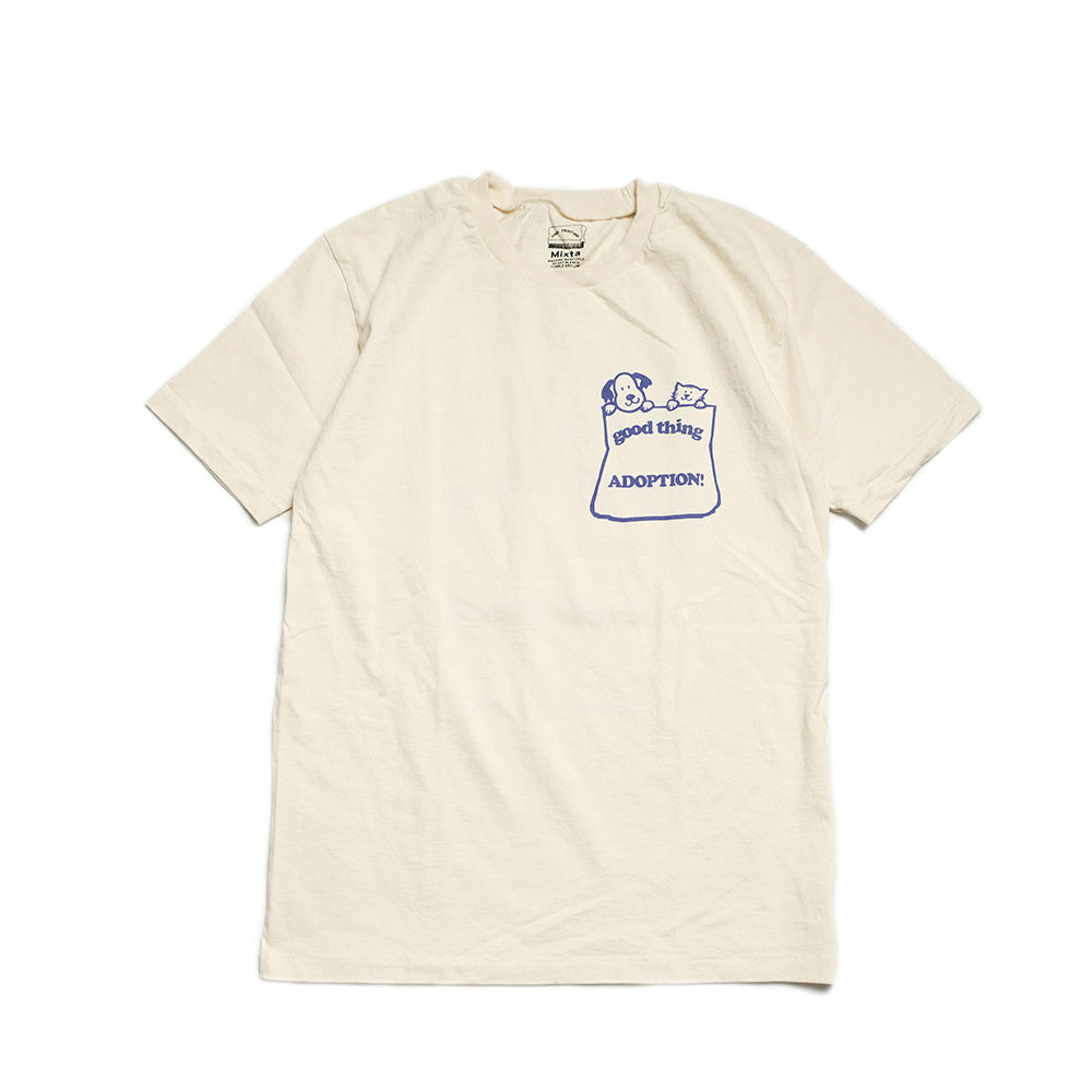 Mixta - CREW NECK PRINT T-shirt - GOOD THING - MXT1010004