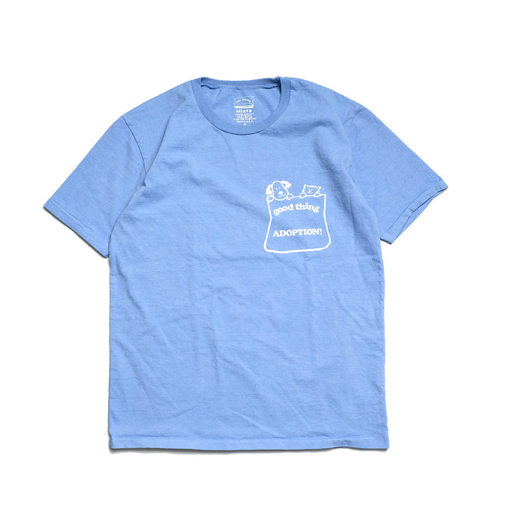 Mixta - CREW NECK PRINT T-shirt - GOOD THING - MXT1010004
