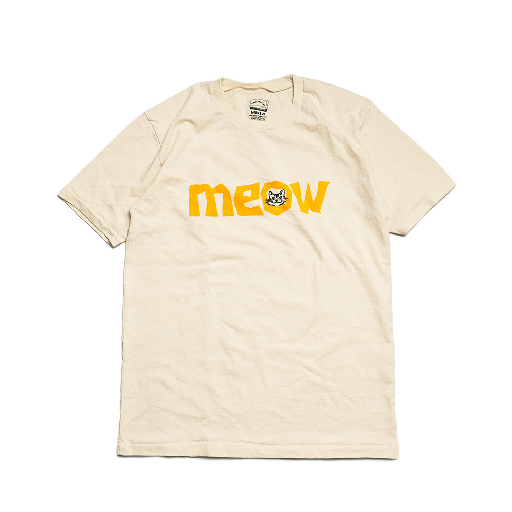 Mixta - CREW NECK PRINT T-shirt - MEOW - MXT1010011
