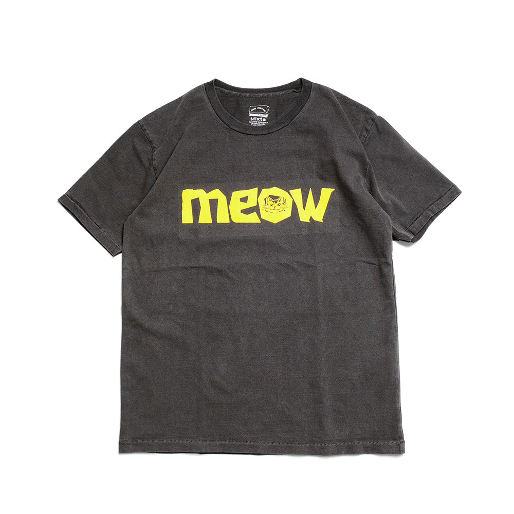 Mixta - CREW NECK PRINT T-shirt - MEOW - MXT1010011